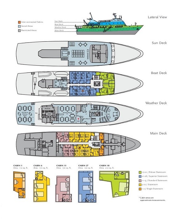 Cabin layout for Eclipse