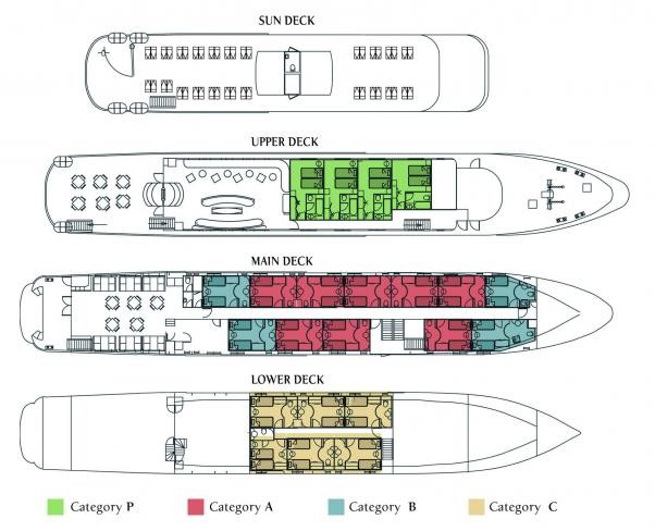 Cabin layout for Harmony G