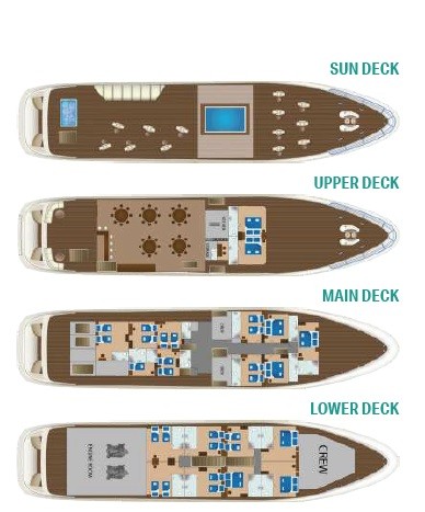 Cabin layout for New Star