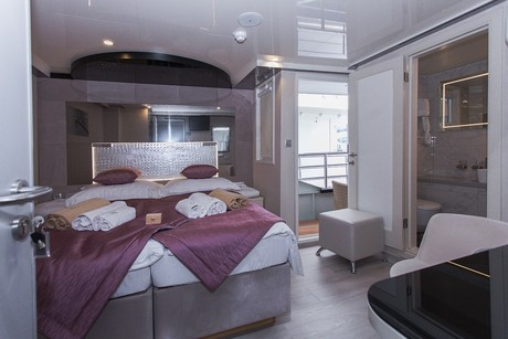 Above Deck Cabin with Balcony