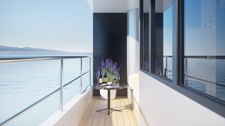 Upper Deck Cabin with Balcony - SYMPHONY