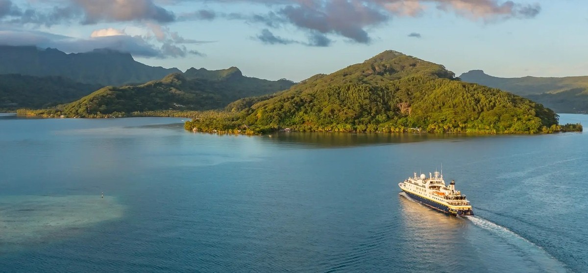Feture image for French Polynesia’s Society Islands: Emerald Peaks and Turquoise Lagoons