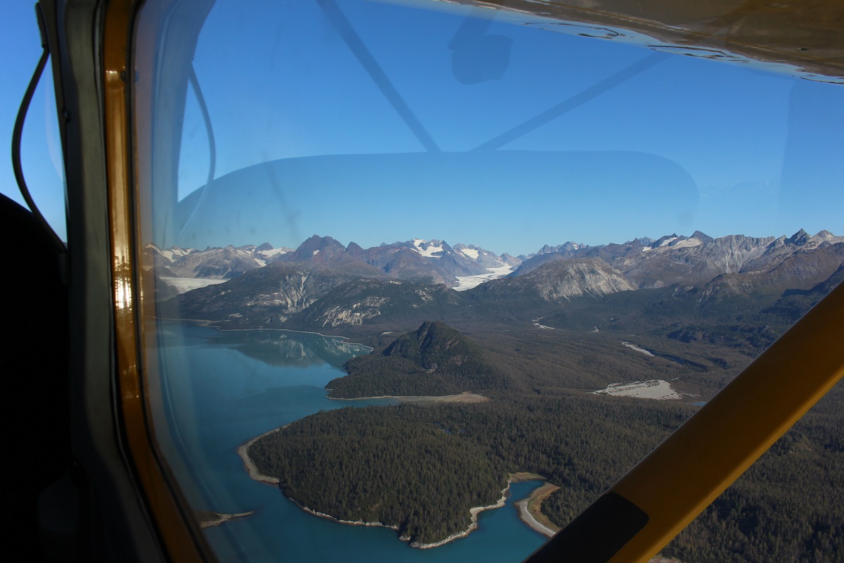 Flightseeing over Glacier Bar - Powell Ettinger