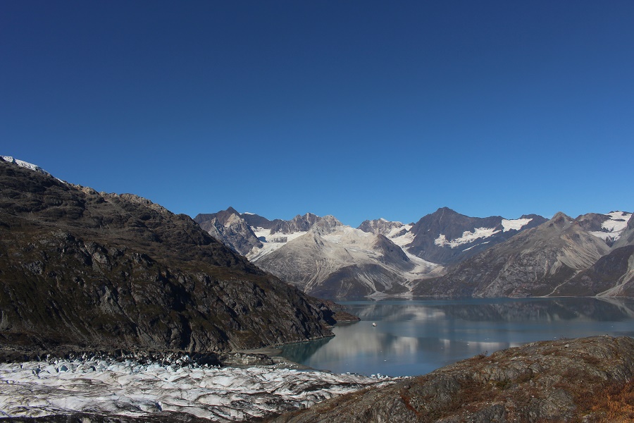 Safari-endeavour and Lamplugh Glacier